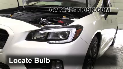 2015 Subaru WRX Limited 2.0L 4 Cyl. Turbo Lights Parking Light (replace bulb)