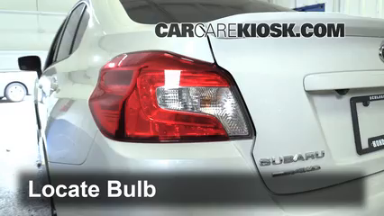 2015 Subaru WRX Limited 2.0L 4 Cyl. Turbo Luces Luz de reversa (reemplazar foco)