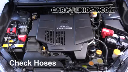2015 Subaru XV Crosstrek Hybrid 2.0L 4 Cyl. Durites Vérifier les durites