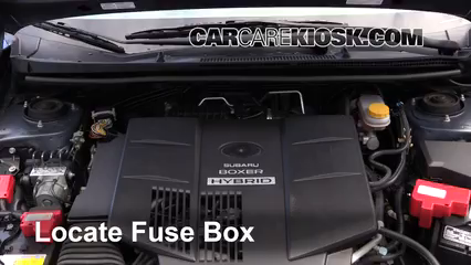 2015 Subaru XV Crosstrek Hybrid 2.0L 4 Cyl. Fusible (moteur) Remplacement