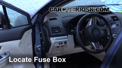 2015 Subaru XV Crosstrek Hybrid 2.0L 4 Cyl. Fusible (interior) Cambio