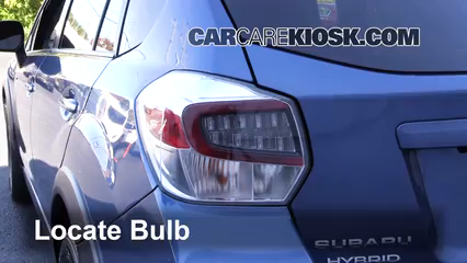 2015 Subaru XV Crosstrek Hybrid 2.0L 4 Cyl. Luces Luz de freno (reemplazar foco)