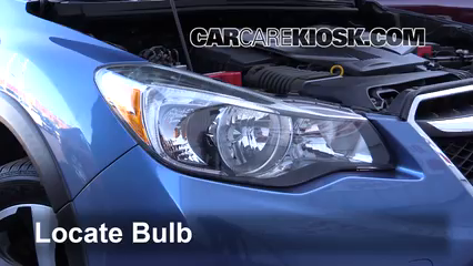 2015 Subaru XV Crosstrek Hybrid 2.0L 4 Cyl. Éclairage Feu de jour (remplacer l'ampoule)