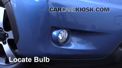 2015 Subaru XV Crosstrek Hybrid 2.0L 4 Cyl. Éclairage Feu antibrouillard (remplacer l'ampoule)