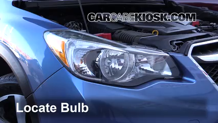 2015 Subaru XV Crosstrek Hybrid 2.0L 4 Cyl. Luces Luz de estacionamiento (reemplazar foco)