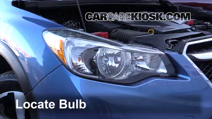 2015 Subaru XV Crosstrek Hybrid 2.0L 4 Cyl. Luces Luz de giro delantera (reemplazar foco)