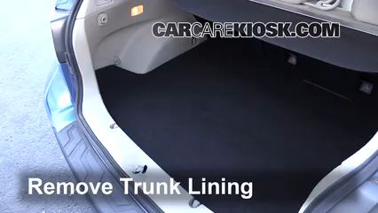 2015 Subaru XV Crosstrek Hybrid 2.0L 4 Cyl. Levantar auto Usar el gato para levantar el auto