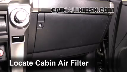 2015 Toyota 4Runner SR5 4.0L V6 Air Filter (Cabin) Check