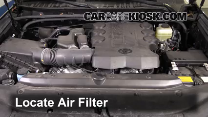 2015 Toyota 4Runner SR5 4.0L V6 Filtro de aire (motor) Cambio