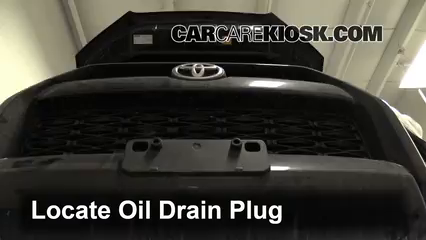 2015 Toyota 4Runner SR5 4.0L V6 Oil Change Oil and Oil Filter