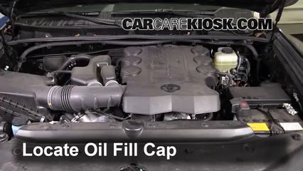 2015 Toyota 4Runner SR5 4.0L V6 Oil Add Oil