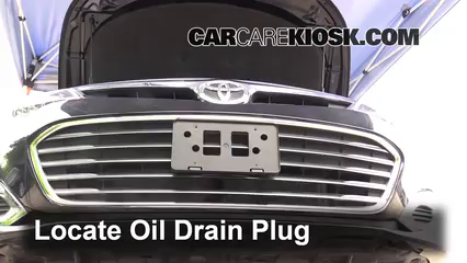 2015 Toyota Avalon XLE 3.5L V6 Huile Changer l'huile et le filtre à huile