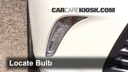 2015 Toyota Camry XLE 2.5L 4 Cyl. Éclairage Feu clignotant avant (remplacer l'ampoule)