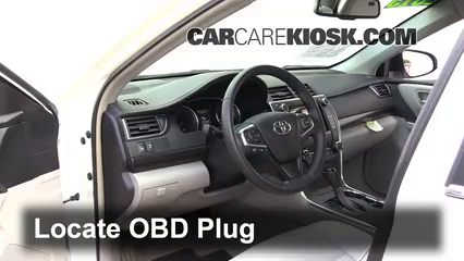 2015 Toyota Camry XLE 2.5L 4 Cyl. Lumière « Check engine » du moteur