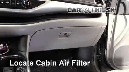 2015 Toyota Highlander LE 2.7L 4 Cyl. Air Filter (Cabin)