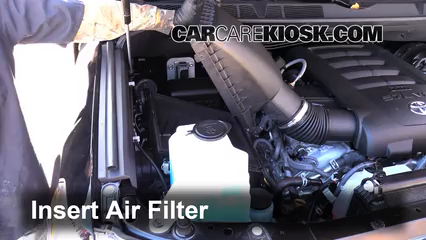 Air Filter How To 2014 2019 Toyota Tundra 2015 Toyota Tundra Platinum 5 7l V8