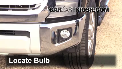 2015 Toyota Tundra Platinum 5.7L V8 Éclairage Feu antibrouillard (remplacer l'ampoule)