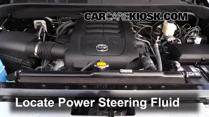 Check Power Steering Level Toyota Tundra (2014-2021) Platinum 5.7L V8