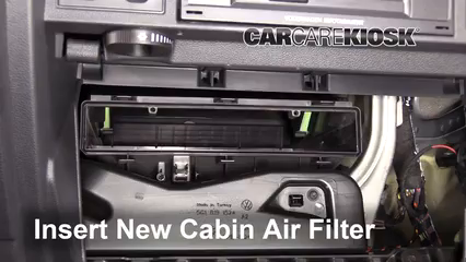 Cabin Air Filter Check: 2015 Volkswagen Golf SportWagen TDI S 2.0L 4 Cyl.  Turbo Diesel