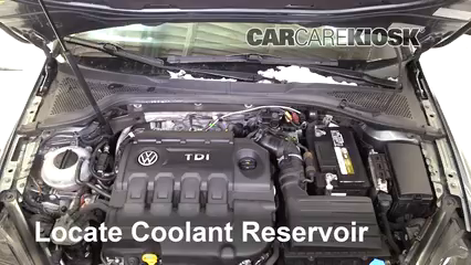 2015 Volkswagen Golf SportWagen TDI S 2.0L 4 Cyl. Turbo Diesel Coolant (Antifreeze)