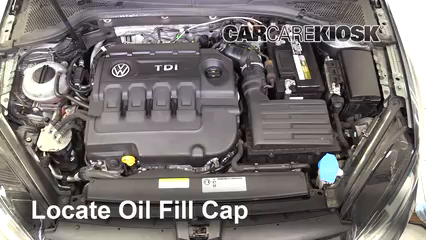 2015 Volkswagen Golf SportWagen TDI S 2.0L 4 Cyl. Turbo Diesel Oil