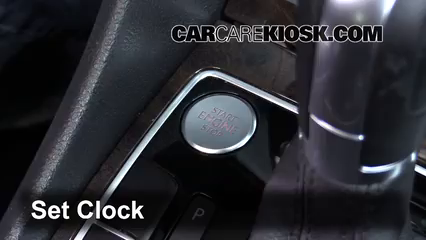 2015 Volkswagen Passat SEL Premium 3.6L V6 Clock