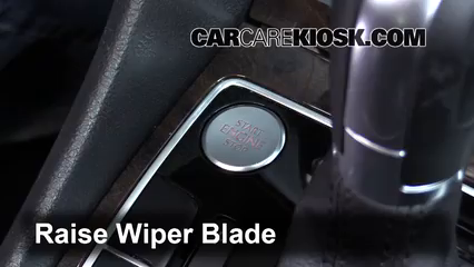 Front Windshield Wiper Blade Change: 2015 Volkswagen Passat SEL Premium