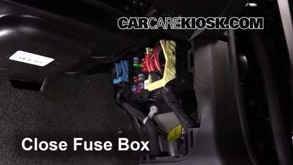 Interior Fuse Box Location 2015 2019 Chevrolet Colorado