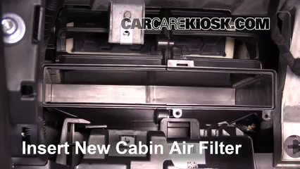 Car cabin filter replacement