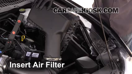 Air Filter How-To: 2015-2019 Ford Mustang - 2016 Ford Mustang V6 3.7L ...