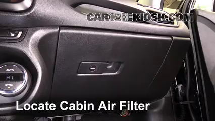 Cabin Filter Replacement: Jeep Renegade 2015-2017 - 2016 ... jeep renegade fuse diagram 