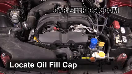 Oil & Filter Change Subaru Outback (2015-2016) - 2016 ...