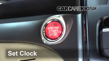 2016 Acura ILX 2.4L 4 Cyl. Clock