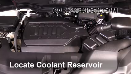 2016 Acura MDX SH-AWD 3.5L V6 Coolant (Antifreeze) Flush Coolant