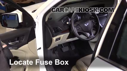 2016 Acura MDX SH-AWD 3.5L V6 Fusible (interior) Cambio