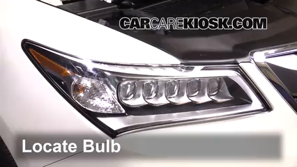 2016 Acura MDX SH-AWD 3.5L V6 Luces Luz de estacionamiento (reemplazar foco)