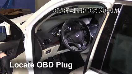 2016 Acura MDX SH-AWD 3.5L V6 Lumière « Check engine » du moteur