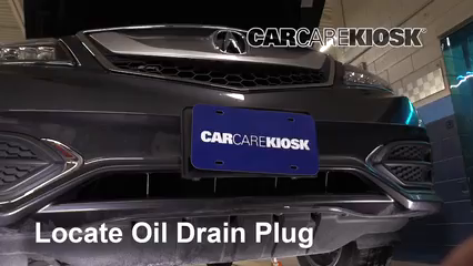 2016 Acura RDX 3.5L V6 Aceite Cambiar aceite y filtro de aceite