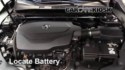 2016 Acura TLX SH-AWD 3.5L V6 Battery Jumpstart