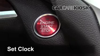 2016 Acura TLX SH-AWD 3.5L V6 Clock