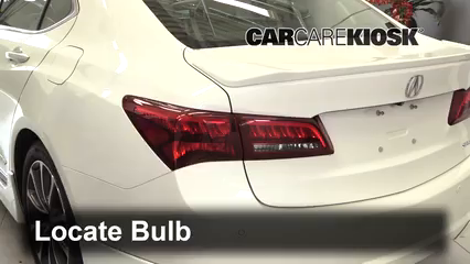 2016 Acura TLX SH-AWD 3.5L V6 Éclairage Feu clignotant arrière (remplacer l'ampoule)