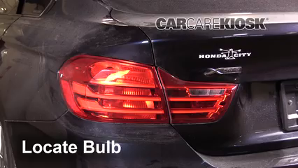 2016 BMW 428i xDrive Gran Coupe 2.0L 4 Cyl. Turbo Hatchback (4 Door) Luces Luz de giro trasera (reemplazar foco)