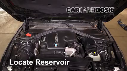 2016 BMW 428i xDrive Gran Coupe 2.0L 4 Cyl. Turbo Hatchback (4 Door) Líquido limpiaparabrisas Controlar nivel de líquido