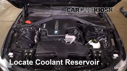 How to Add Coolant: 2016 BMW 428i xDrive Gran Coupe 2.0L 4 Cyl. Turbo ...