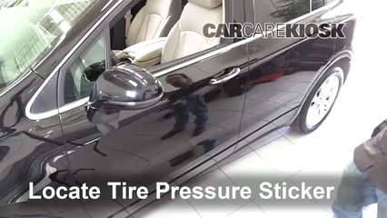 2016 Buick Envision Premium 2.0L 4 Cyl. Turbo Tires & Wheels Check Tire Pressure