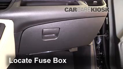 Interior Fuse Box Location: 2016 Buick Envision Premium 2.0L 4 Cyl. Turbo