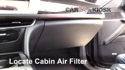 2016 Cadillac CT6 Premium Luxury 3.0L V6 Turbo Filtro de aire (interior)