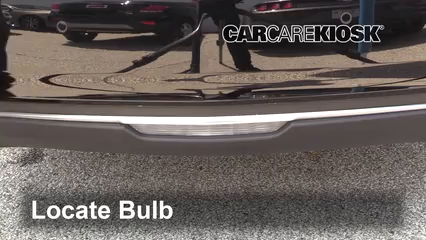 2016 Cadillac CT6 Premium Luxury 3.0L V6 Turbo Éclairage Feux de marche arrière (remplacer une ampoule)