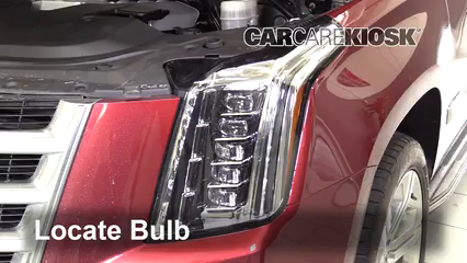 2016 Cadillac Escalade ESV Luxury 6.2L V8 FlexFuel Éclairage Feu de jour (remplacer l'ampoule)
