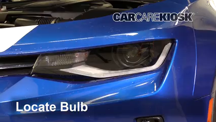 2016 Chevrolet Camaro LT 3.6L V6 Éclairage Feu clignotant avant (remplacer l'ampoule)